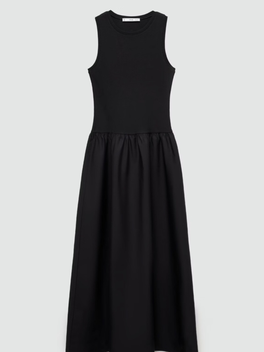 Mango black cotton dress - Picture 3 of 6